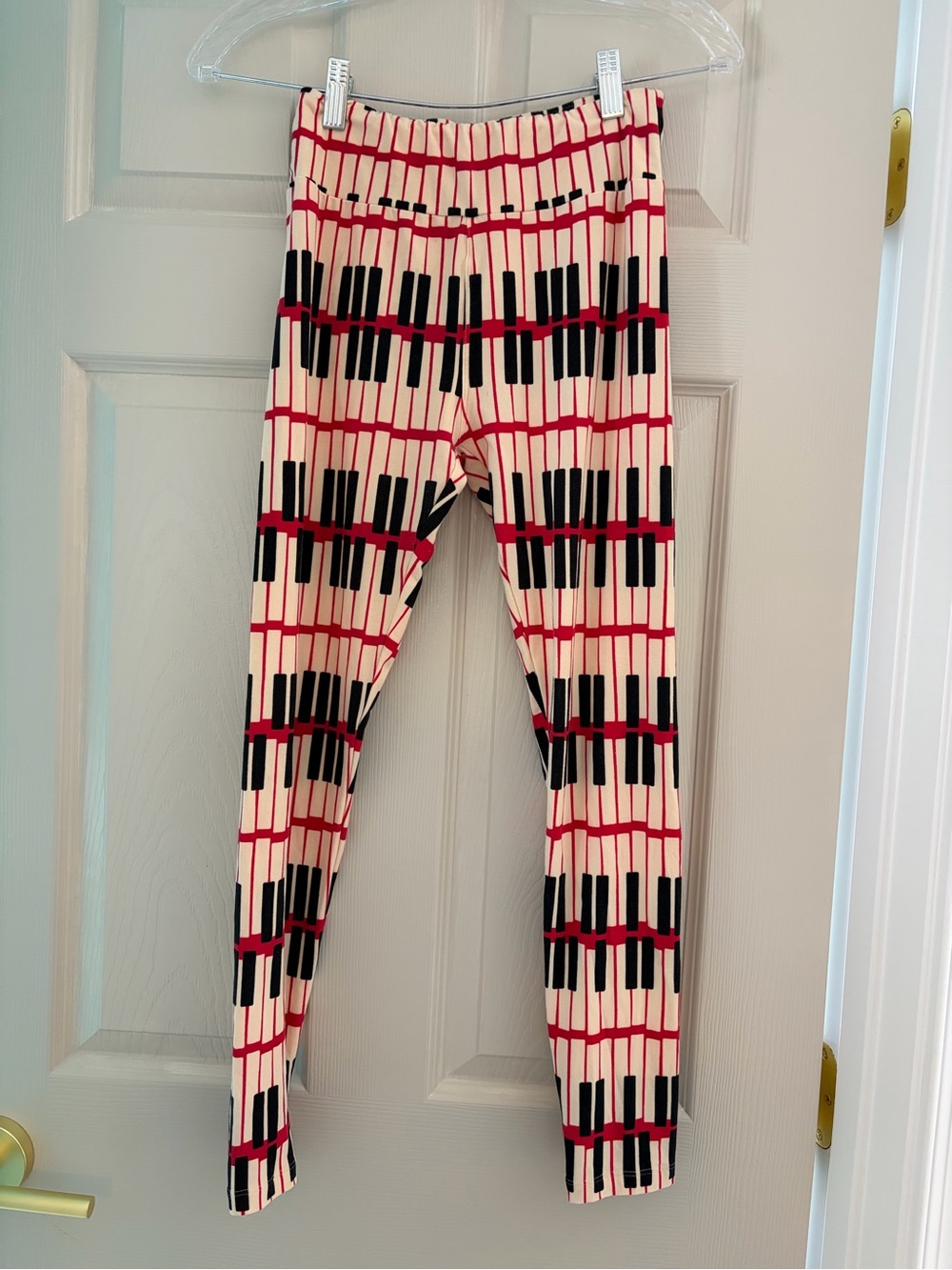 LuLaRoe One Size (OS) "Piano Keys" Novelty Music Leggings